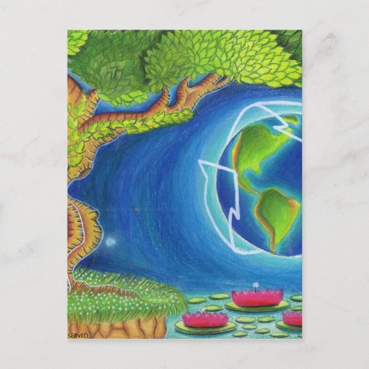 持続可能性 ポストカード (正面)