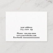 持続可能性 名刺 (裏面)