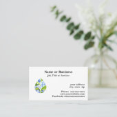 持続可能性 名刺 (スタンド正面)