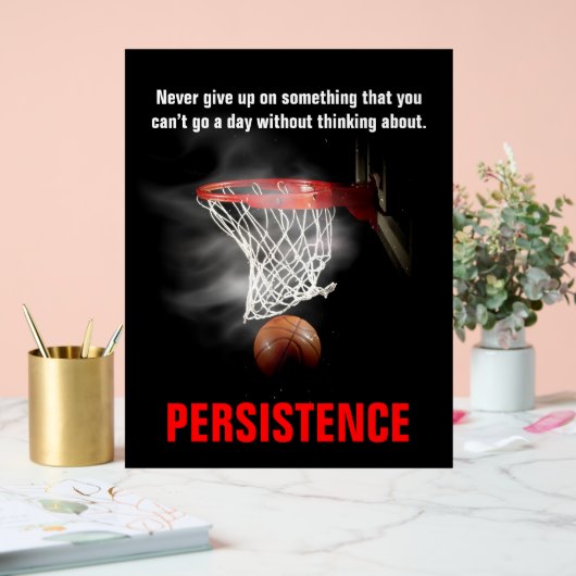 持続性バスケッ感動的プやる気を起こさせる アクリルサイン (ウェディング)