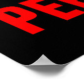 持続性ボディビルトレーニング作業懸命 ポスター (角)