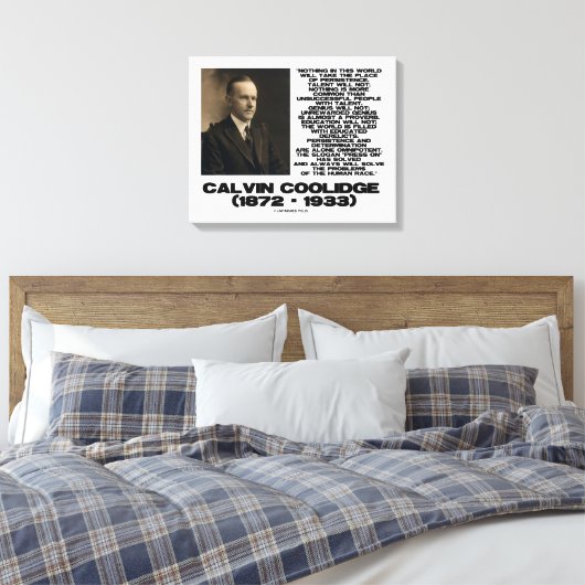 持続性決定の全能性冷却 キャンバスプリント (インサイチュ (寝室))