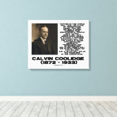 持続性決定の全能性冷却 キャンバスプリント (インサイチュ (ウッドフロア))