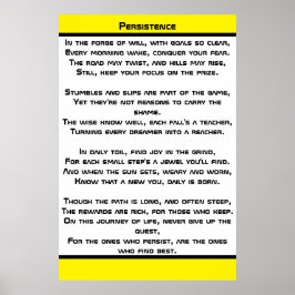 持続性 ポスター