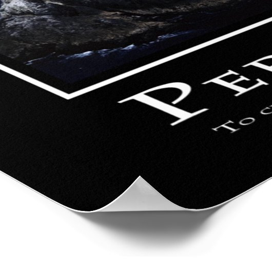 持続性 ポスター (角)