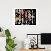 持続性 – レスリング ポスター (ホームオフィス)