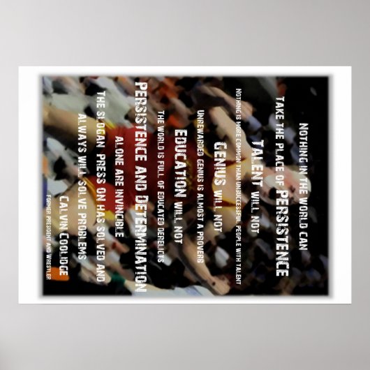 持続性 – レスリング ポスター (正面)