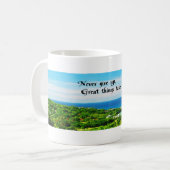 持続 コーヒーマグカップ (正面左)