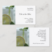 持頭酒 名刺 (正面/裏面)