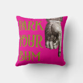 指おもしろい指装飾用クッション クッション (裏面)