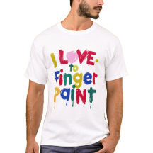 指が大好き絵を描