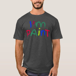 指でペイントが大好きなカップルです お絵描きマッチング Tシャツ