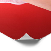 指で結婚作られたカップル、かわいいおもしろい ポスター (角)