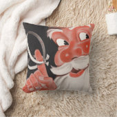 指にリマインダーの紐をつけたヴィンテージのサンタクロース クッション (ブランケット)