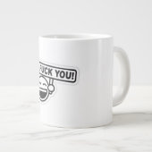 指のコップ ジャンボコーヒーマグカップ (正面右)