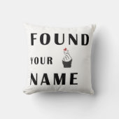 指のハート クッション (正面)