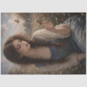 指の上の蝶の少女 薄葉紙 (正面)