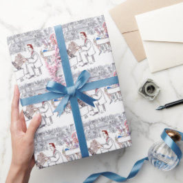 指の光沢ラッピング紙 ラッピングペーパー