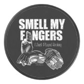 指の匂いを嗅ぐ（ホッケー） アイスホッケーパック (正面)