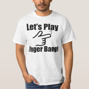 指の強打を遊ぼう! Tシャツ
