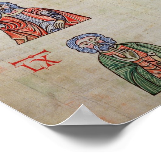 指の数を1から20000まで ポスター (角)