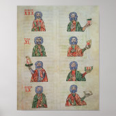 指の数を1から20000まで ポスター (正面)