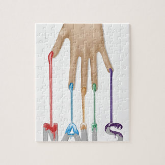 指の爪 ジグソーパズル