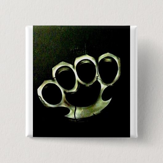 指の関節 缶バッジ (正面)