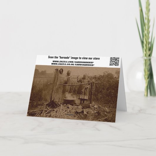 指を引っ張る カード (裏面)