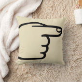 指シンプル指マニキュール クッション (ブランケット)