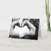 指ハート シーズンカード (正面)