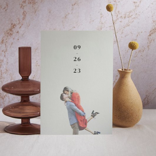 指ミニマル数結婚式日付の保存 セーブザデート