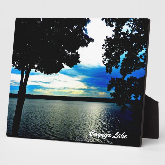 指レイクカイガレイクイーゼルポートレート フォトプラーク (側面)