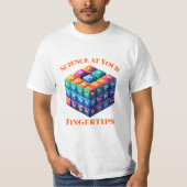 指先で学ぶ Tシャツ (正面)