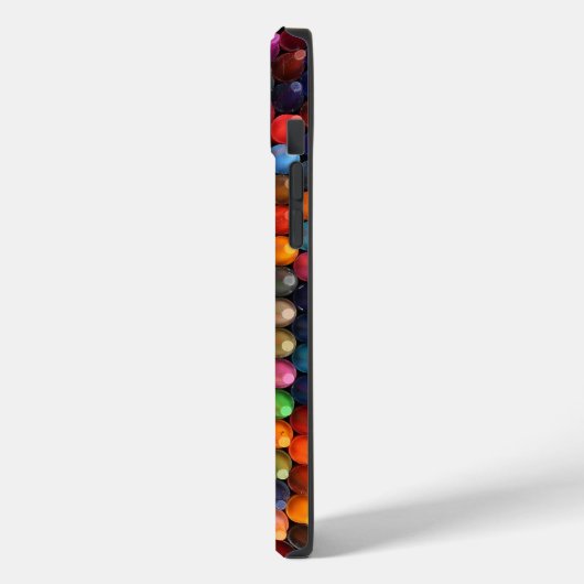 指先のすべての色 Case-Mate iPhoneケース (裏面 / 左)