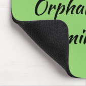 指名された孤児の黒がなぜなかったか孤児の黒いファンか。 マウスパッド (コーナー)