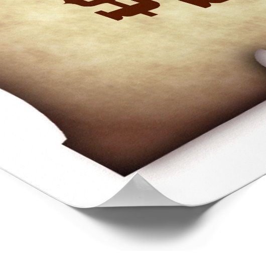 指名手配おもしろいポスター ポスター (角)