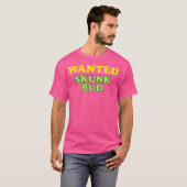 指名手配のスカンクブド Tシャツ (正面フル)