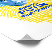 指名手配のプーチン戦争犯人 ポスター (角)