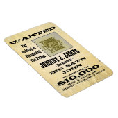 指名手配のポスター冷蔵庫用マグネットをおもしろいする マグネット (右側)