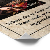 指名手配のポスター・ホリ・デイ ポスター (角)