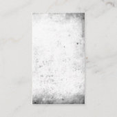 指名手配のポスター 名刺 (裏面)