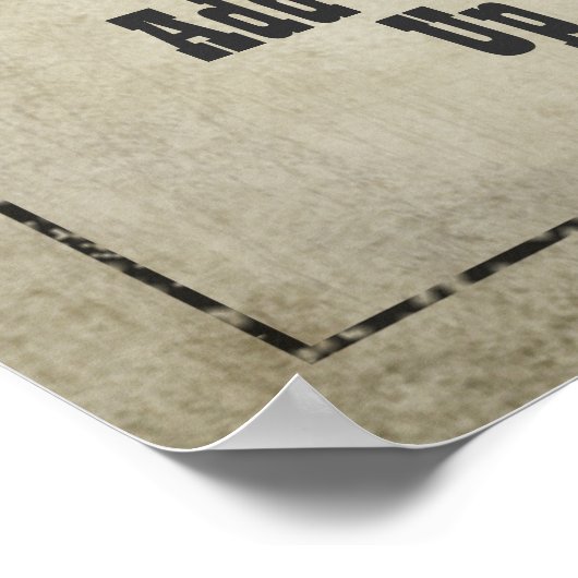 指名手配のワイルドウエストヴィンテージ ポスター (角)