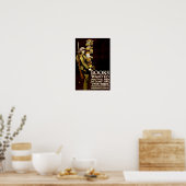 指名手配の書籍 ポスター (キッチン)