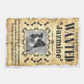 指名手配の犬 キッチンタオル (横)