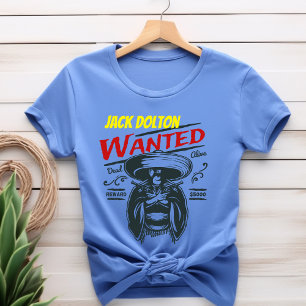 指名手配のTシャツ Tシャツ