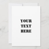 指名手配バイクもしくは自転車に乗る人結婚式招待状 招待状 (裏面)