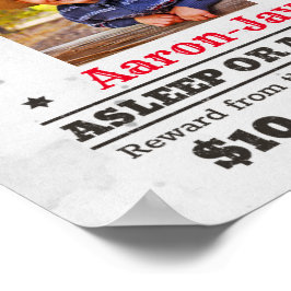 指名手配パーソナライズされたポスター |目的の誕生日 ポスター