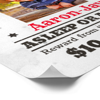 指名手配パーソナライズされたポスター |目的の誕生日 ポスター