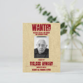 指名手配ポスタカスタムーテンプレートはがき ポストカード (スタンド正面)